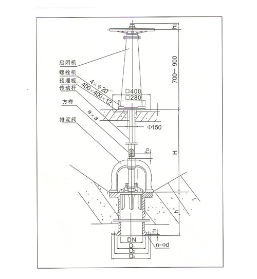 PNF-10手動排泥閥