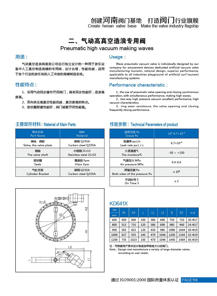 鄭州蝶閥廠的電動雙閥座真空蝶閥是由什么組成的呢？